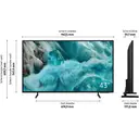 Samsung 109,22 cm QLED 4K AI slimme tv, Vision AI, Bixby, Quantum HDR, adaptief geluid image 2