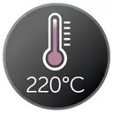 Remington Ceramic Slim 220 Straightener, Adjustable Settings, Ceramic Plates, Ionic, Travel Friendly - S1510 image 3