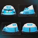 AIYAPLAY Kids Bumper Car 12V Waltz Car Ride on Toy 360° Rotation with Remote Control, Dual Joystick, Music, USB, LED Lights, image 2