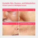 Quiyum Kit de soins à la rose musquée (9 pièces) - Nettoyant visage 50 g, Sérum 30 ml, Crème contour des yeux 20 g, Crème pour le visage 50 g, Crème anti-couches 30 g, avec pinces à cheveux, bandeau pour cheveux, éponge pour le visage, cadeau pour la Fête des Femmes image 9