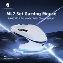 Thunderobot ML7 Souris ergonomique triple-modes - Blanc image 1