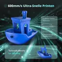 ANYCUBIC Kobra 3 Max Combo multicolor filament 3D-printer met hoge printsnelheid tot 600 mm/s, bouwvolume 420 × 420 × 500 mm image 7