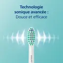 Philips Sonicare 3100 Series HX3671/13 Brosse à dents électrique avec 2 niveaux d'intensité - Blanc image 4
