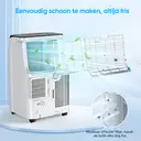 Humhold 12000 BTU mobiele airconditioner, 3,5 kW 3-in-1 AC-unit (koeling, ontvochtiger, ventilator), uiterst efficiënte slaapstand, automatische oscillatie met afstandsbediening, 24-uurs timer. image 4