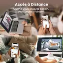 REOLINK E321 Caméra WiFi intérieure motorisée 3MP Super HD - Blanc image 3