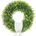 24 Inch Large Boxwood Wreath-1pcs image 0