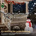 Vivreal Solar-Bubble-Ball-Lichterkette – 11 m (36 ft), 60 LEDs, kaltweiß, wasserdicht, für Garten, Terrasse & Feiertagsdeko, Neujahrssale, Top-Geschenkideen image 1