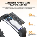 FITTEK S5 Montre connectée - Noir image 3