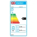 Haden HSB657DX Built-in Electric Single Oven, Stainless Steel, A Rated image 5