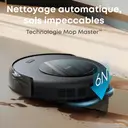 eufy Omni C20 Aspirateur robot avec station tout-en-un, vidage automatique, fonction de lavage et de séchage de voiture, 7 000 Pa, design 8,5 cm, fonction de lavage, verrouillage enfant image 3