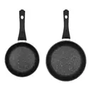 BLACKMOOR 2pc Frying Pan Set - Black image 0