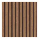 Murgall Rouleau de papier peint adhésif rouge et imitation lattes en bois - 60 x 305 cm image 1