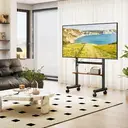 5Rcom Mobile TV Stand with Wheels for 40-85 Inch TVs,60kg Load Capacity,Max VESA 600x400mm image 7