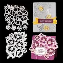 Blossoms in Bloom Clear Stamps and Many Layered Blossoms Cutting DIY Scrapbooking Embossing Paper Album Crafts Design Craft Greetings Mould Blade Punch, (only Cutting Dies) image 2