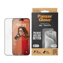 PanzerGlass ® Screen Protector iPhone 15 Pro | Ultra-Wide Fit w. EasyAligner image 1