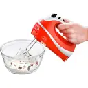 Quest Professional Hand Mixer - Red/Silver, Multi-Speed with Turbo Function and Attachments - Model 35820 image 4