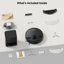 monsga MS1 MAX robot aspirateur-laveur, 5000 Pa, station d’auto-vidage 3,5 L, navigation LiDAR, autonomie jusqu’à 180 min, contrôle via application/télécommande/voix, pour sols durs et tapis image 8