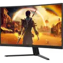 AOC Gaming C32G42ZE 32 inch Curved Gaming Monitor – 31,5" FHD (1920 x 1080), 260 Hz Overgeklokt/240 Hz, 0,3 ms MPRT, VA Paneel, 1500R, Adaptive-Sync, HDR10, DisplayPort & HDMI, Zwart/Rood image 3