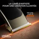 MAXGROOM Kit de tondeuse sans fil T-Blade pour cheveux avec sabot réglable, écran LCD, 2 vitesses image 4