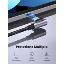 UGREEN Câble USB 2.0 USB-C vers USB-C coudé - 3 m image 4