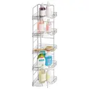 Maison by Premier 5 Tier Chrome Corner Storage Rack image 2