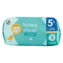 Nutmeg Baby Ultra Dry Size 5+ 13-27kg/29-60lbs 36 Nappies image 5