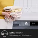 【Vakantiegeld Deal】CHiQ - Wasmachine - 9 KG - Space Pro - 16 programma's - AI Smart - Stoomwassen & Quick Wash - 12 jaar garantie op motor - Energieklasse A CFL90-14586IM3XA image 4