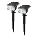VIVREAL Solarstrahler mit 48 LEDs, RGB-Typ, 2er-Pack, ABS, CPD-10, Neujahr-Angebot, Top-Geschenkideen image 0