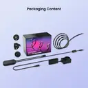 Yeelight Obsid RGBIC Light Strip Extension 1m – Smart RGBIC LED Ambient & Mood Lighting Add-On for Room, TV, Desk & Gaming Setup image 3