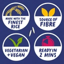 Tilda Basmati & Wild Wholegrain Rice 250g image 2