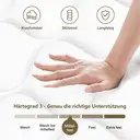 GTIMEX Matratze, 7-Zonen-Federkernmatratze, 140 x 200 cm, 25 cm hoch, H3, orthopädische Matratze, mit Spannbettlaken, 9-seitiges atmungsaktives Material, für Kinder und Erwachsene image 4