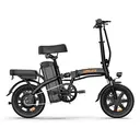 URLIFE F1L adult E-bike 250W 48V 7.5Ah battery Foldable Electric Bike,14-inch All-terrain fat tire E-Mountain bike URLIFE F1L image 0