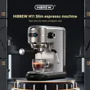 HiBREW H11 1450W Coffee Maker, 19 Bar Semi Automatic Espresso Machine image 5