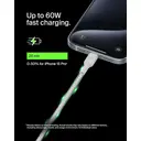 Belkin BoostCharge câble à gaine tressée USB-C vers USB-C - 15 cm - blanc image 6