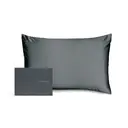 Silk Addict 100% Mulberry Silk Pillowcase Charcoal image 2