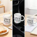 Alphynix 1pc Success Horse Mug, 11oz Chinese Idiom Ceramic Cup with "马到功成" Blessing & Red Seal, Auspicious Gift for Career, Business, New Year 2026 image 5