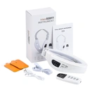 EYUSALL EMS Gesichtsstraffungsgerät mit Fernbedienung, V‑Face Gesichtsmaske mit 6 Massage‑Modi, 18 Intensitätsstufen, 40℃‑Wärmefunktion, 5‑Farben‑LED‑Lichttherapie weiß image 6