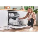 Bosch Series 4 SMS4EKW06G 60cm Freestanding Dishwasher - EfficientDry - 13 Place Settings - White - B Rated image 3