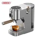 HiBREW H13 Dual-Boiler Espresso Machine 20Bar Semi-Automatic Coffee Machine with Touchscreen Control Hot & Cold Brew Award-Winning Design - Stainless Steel image 1