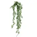 Wei's Moment Lot de 2 guirlandes de feuilles de saule artificielles en soie vert - 1,7 m image 4