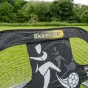 Kickmaster Football Kids Goal with Target Sheet Quick Up Large Black image 4
