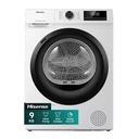 Hisense 1 Series Anti Crease DH1Q902BW2 9kg Heat Pump Tumble Dryer - White - A++ image 0