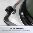 DAEWOO Single Stainless Steel Hot Plate - 1500W, Portable, SDA1731 image 3