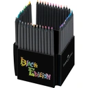 Faber-Castell Boîte de 50 crayons de couleur Black Edition image 1