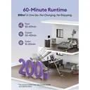 Ultenic U20 Aspirateur sans fil 55 kPa/60 min, aspiration puissante améliorée, brosse anti-emmêlement améliorée avec tube flexible, affichage LED à compte à rebours, aspirateur autoportant pour sols, tapis et poils d’animaux image 5