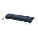 Outsunny Coussin de banc matelas assise dossier pour banc de jardin coussin balancelle canapé 3 places grand confort 150 x 98 x 8 cm bleu image 8