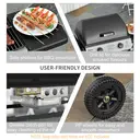 Outsunny 2 Burner Gas Barbecue image 8