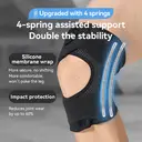 ochama×J.ZAO Genouillère de sport respirante avec sangles de maintien - Taille L image 1