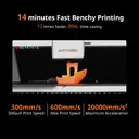 Anycubic Kobra X Multi-Color 3D Printer, 4-Color Built-in & 19-Color Expandable, 260 × 260 × 260 mm, Up to 600 mm/s High-Speed Printing, LeviQ 3.0 Auto-Leveling, AI Detection image 4