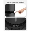 Petlibro Granary Dual Tray Automatic Feeder - 5L, Black, Timed Dry Food Feeder, Touch Controls image 3
